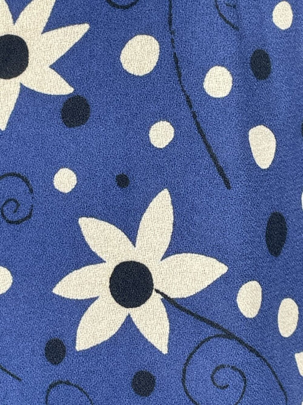 Vintage Jonathan Martin Rayon Floral Button Front Midi Skirt USA Medium - Picture 10 of 11